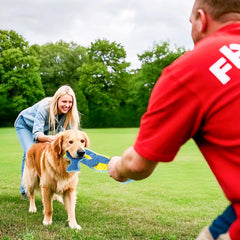 VWPTCHI no-stuffing durable chew toy reduces mess during chewing.