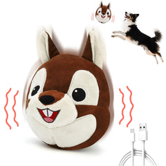 VYsTN interactive dog toy auto-bounce provides indoor exercise and engagement for dogs.