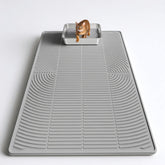 VZYTV cat litter mat 40x28 covers floor and traps litter for cleaner rooms