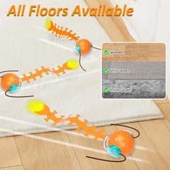 Waaiio interactive cat toy with bird-chirping sound to entice play and curiosity