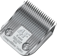 Wahl Animal 4F blade closeup showing 5-16 inch cut for show-ready coats