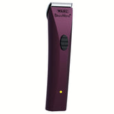 Wahl BravMini+ cordless trimmer purple front view for gentle pet grooming