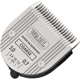 Wahl 2179-401 coarse blade on a professional clipper for precise pet trimming.