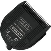 WAHL 5-in-1 Diamond Blade close-up shows DLC coating for durability.