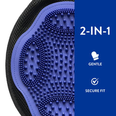 WAHL grooming mitt usable wet or dry for flexible grooming.