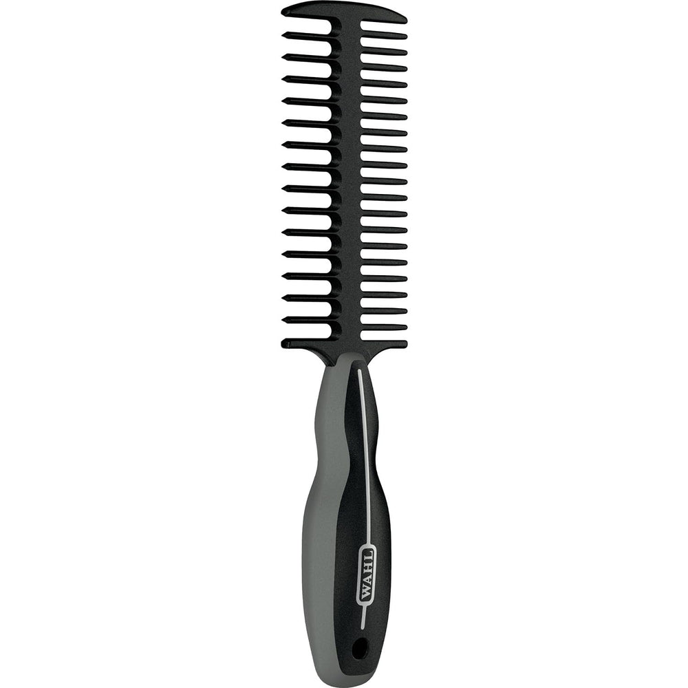 WAHL Mane & Tail Brush with ergonomic black grip for comfortable grooming sessions