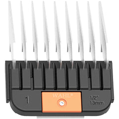Wahl Professional Animal orange 1/2-inch guide comb for precise grooming.