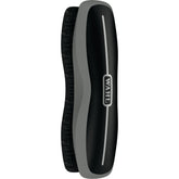 Wahl Stiff Body Horse Brush removes mud for a cleaner coat during daily grooming.