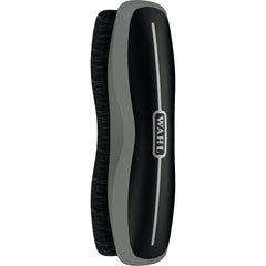 Wahl Stiff Body Horse Brush removes mud for a cleaner coat during daily grooming.