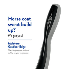 Wahl sweat scraper rubber grip close-up emphasizes ergonomic hold