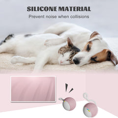 WAKHJAKT USB-rechargeable cat toy powers long indoor play sessions