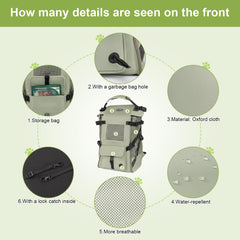 Wakytu four-layer security system with tether and dual-zipper closure
