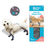 Walkee Paws stay-on socks back design ensures secure fit and comfortable wear.