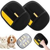 WANGXYZ pet hair remover gloves on hand for fast fur removal