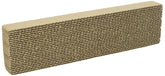 Ware Manufacturing scratcher pad wide front view showing durable corrugated cardboard