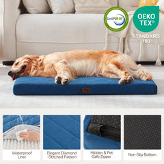 Warmrest velvet cover detail highlights a soft, skin-friendly resting surface.