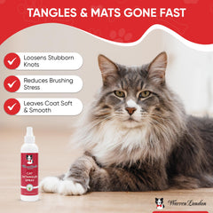 Warren London detangler fragrance-free formula avoids scents on sensitive coats