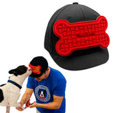 Warren London Distract-A-Hat front view shows hands-free grooming for calmer sessions.