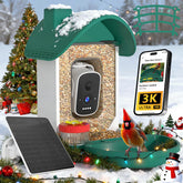 WAVEEME Bird Feeder Camera delivers 3K live view for vivid backyard watching