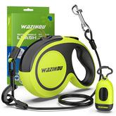 WaziHou upgraded retractable leash with 18 ft reach for safer outdoor exploration