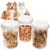 WBKTOOL 3Pack Dog Treat Container shows compact storage for snacks
