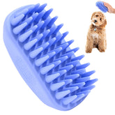 We Love Doodles bath brush shows dog grooming in action for a clean, shiny coat.