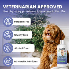 We Love Doodles clean-coat-after-shampoo shows smooth fur shine.