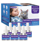 WEALLIN cat calming diffuser refills pack front view supports long-term calming routine