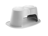 WeatherTech double high pet feeding system stand elevates bowls for comfortable meals