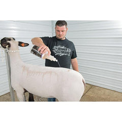 Weaver Leather Livestock Mild Shampoo label highlights a mild coconut-based formula for frequent use.