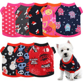 Weewooday 8-pieces dog sweaters cozy fleece warmth for winter wear