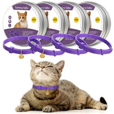 Weewooday calming collars 4-pack provide pheromone relief for stressed cats