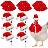 Weewooday Christmas pet hat close-up showing adjustable chin strap for secure fit