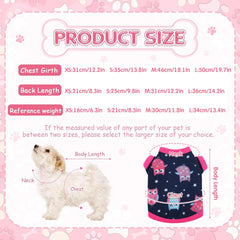 Weewooday small pink stripe dog sweater soft knit for everyday comfort