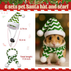 Weewooday Santa hat with adjustable strap secures pet during celebrations