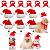 Weewooday Santa hat for chicken adds festive charm for pet photos.