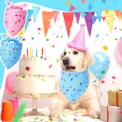 Weewooday soft polyester dog bandana emphasizes comfortable wear