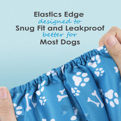Wegreeco soft jersey inner lining wicks moisture for drier, happier dogs.