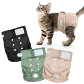 Wegreeco cat diapers packaging demonstrates convenient stock-up for travel and home use.