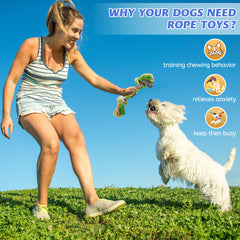 Wellbro dental-friendly rope toy assists teeth cleaning while entertaining curious pets.