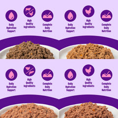 Wellness chicken pâté 3oz cans ready to serve a tasty, protein-rich meal.