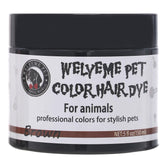 WELYEME dog hair dye Brown-2 application on coat for long-lasting color