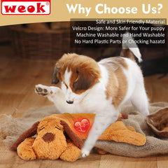 WEOK Heartbeat Puppy Toy for crate training—calming aid that reduces restlessness