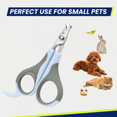 WePet U07.2 nail clippers closeup stainless-steel blades