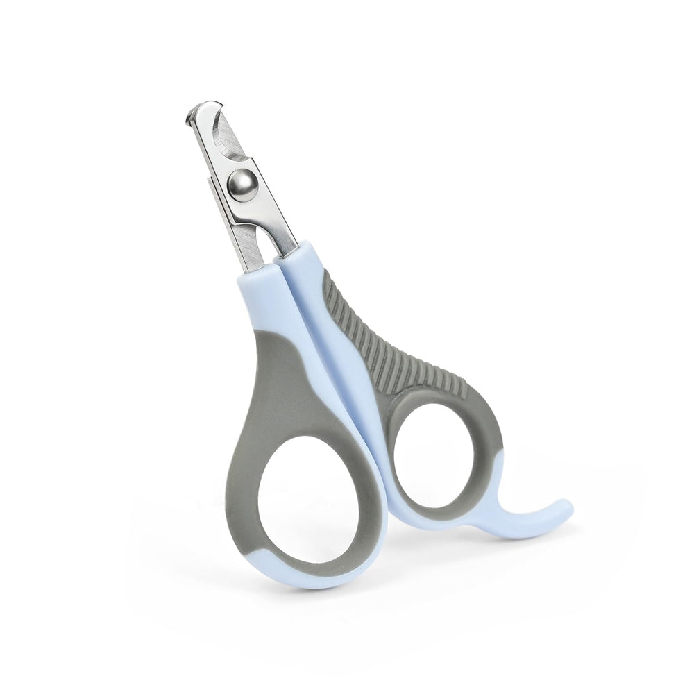 WePet U07.2 nail clippers grey-blue angle-blades for precise trimming