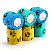 WePet Pet Wrap blue roll for quick paw protection and easy application.