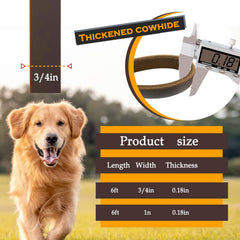 WeRChnpet cowhide closeup reveals premium texture and lasting durability.