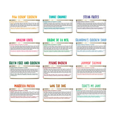 Weruva serving in bowl reveals chunky texture and savory gravy