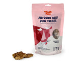 West Paw air-dried beef lung treat close-up texture highlights protein-rich chew.