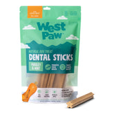 West Paw Dental Sticks textured ridges aid plaque removal during chewing